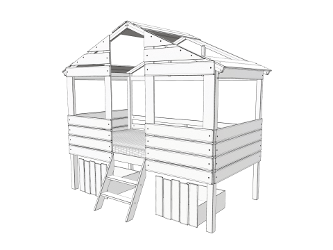 Baby Bed Modelo 3D