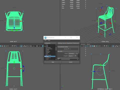 Chair 3D 模型