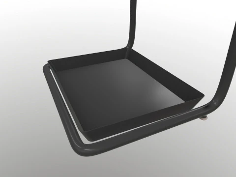 H&auml;ngendes Tablett 3D Modell