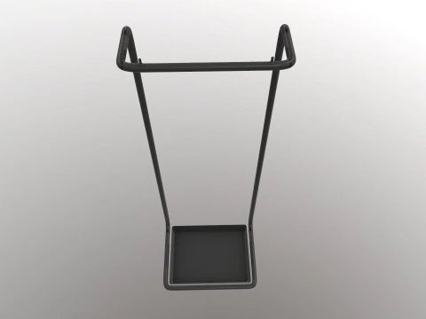 H&auml;ngendes Tablett 3D Modell
