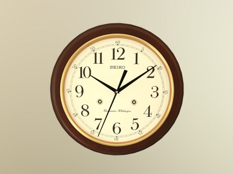 Wall Clock 3D Модель