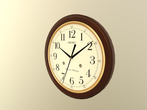 Wall Clock Model 3D