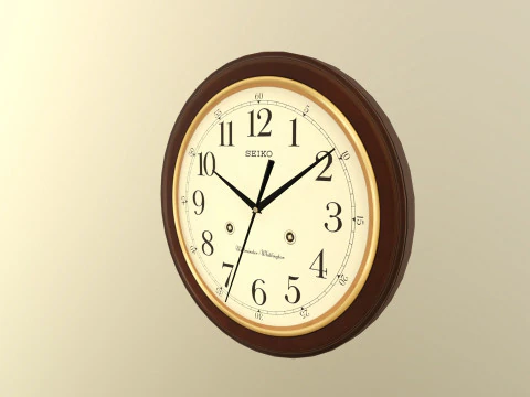 Wall Clock 3D Model
