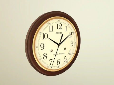 Wall Clock 3D Model