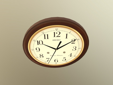 Wall Clock Model 3D