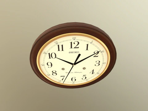Wall Clock 3D Model