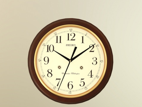 Wall Clock Model 3D