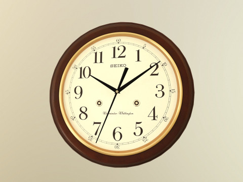Wall Clock Model 3D