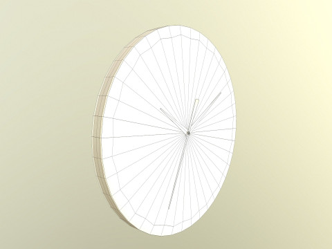 Wall Clock Model 3D