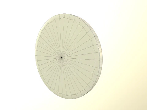 Wall Clock 3D Model