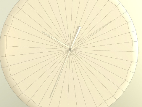 Wall Clock Model 3D