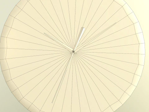 Wall Clock 3D Model