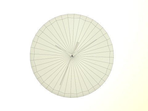Wall Clock Model 3D