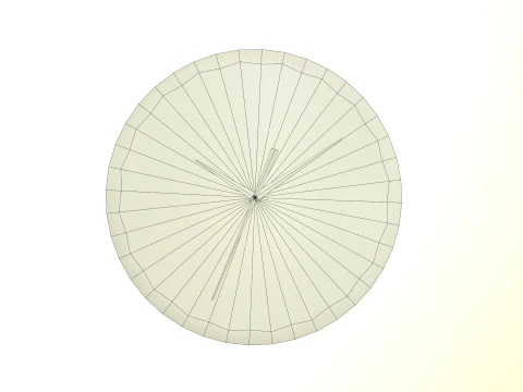 Wall Clock 3D Model