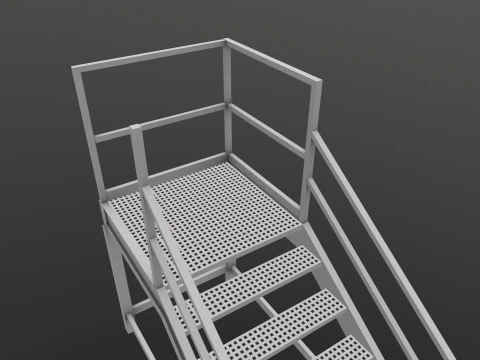 Stair 3D Model