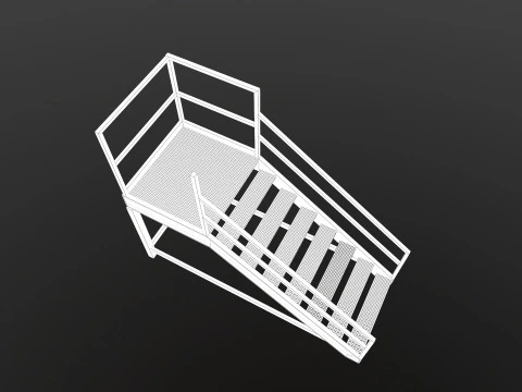Stair 3D Model