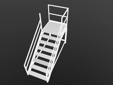 Stair 3D Model