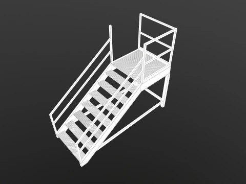 Stair 3D Model