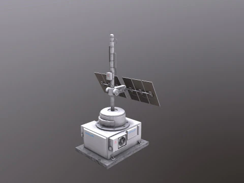Solar Panel 3D Model