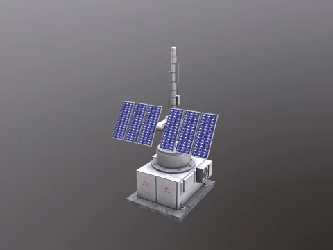 Solar Panel 3D Model