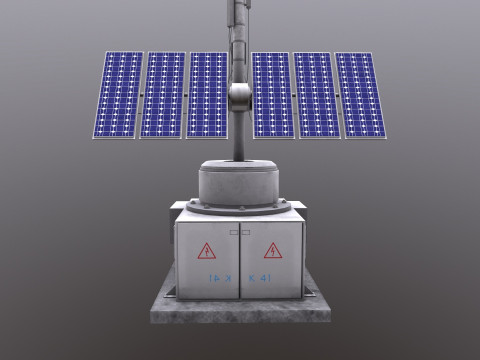 Solar Panel 3Dモデル