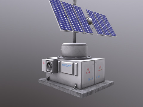 Solar Panel 3Dモデル