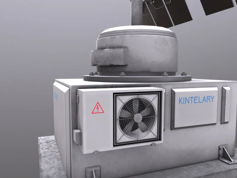 Solar Panel 3D Model