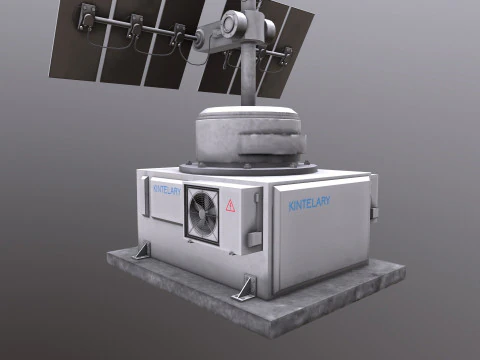 Solar Panel 3D Model