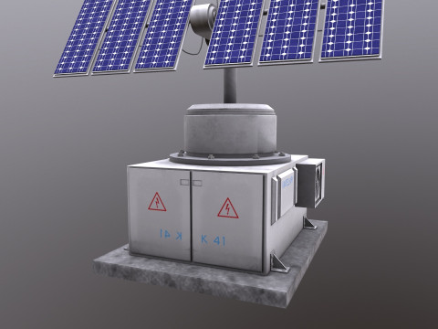 Solar Panel 3Dモデル