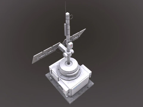 Solar Panel 3D Model