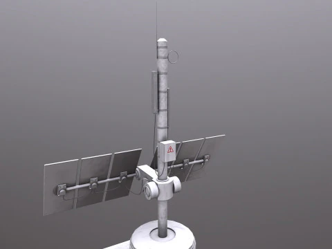 Solar Panel 3D Model