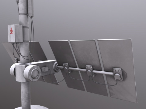 Solar Panel 3Dモデル