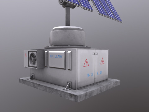 Solar Panel 3Dモデル