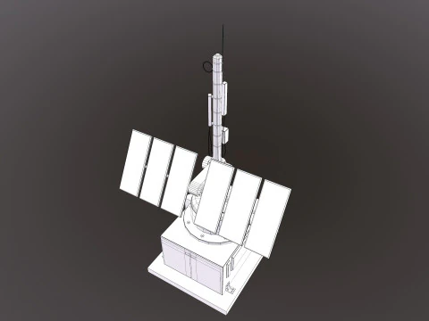 Solar Panel 3D Model