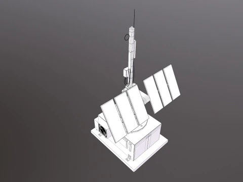 Solar Panel 3D Model