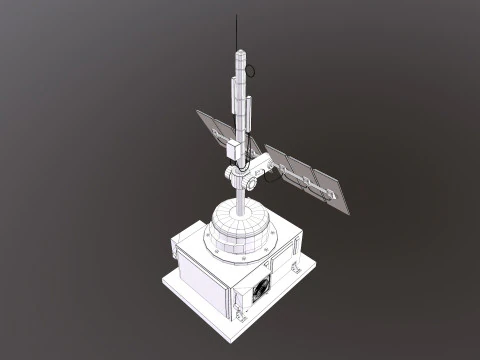 Solar Panel 3D Model