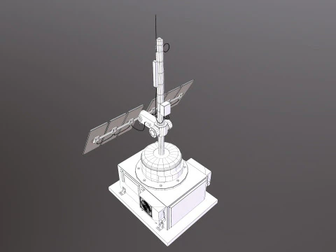 Solar Panel 3D Model