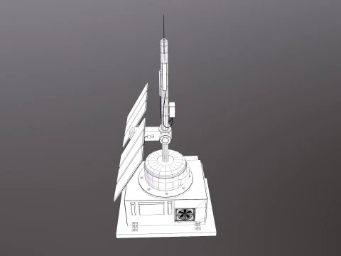 Solar Panel 3D Model
