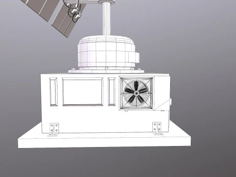 Solar Panel 3D Model
