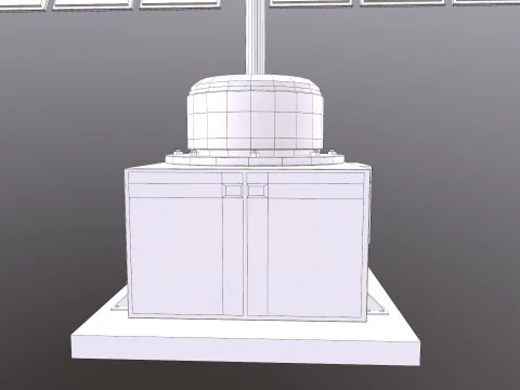 Solar Panel 3D Model