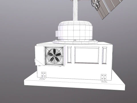 Solar Panel 3D Model