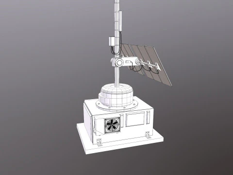Solar Panel 3D Model