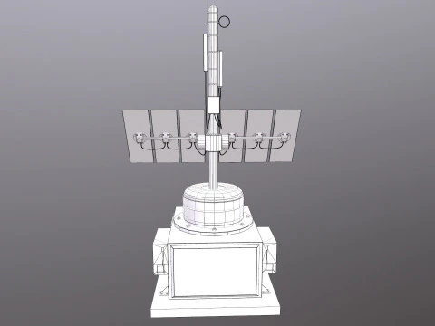 Solar Panel 3D Model