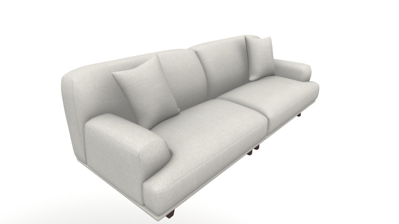 Sofa 3D Model .c4d .max .obj .3ds .fbx .stl .blend 