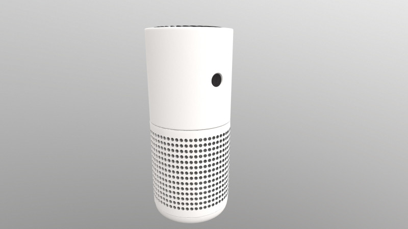 Smart Speaker Model 3D .c4d .max .obj .3ds .fbx .stl .blend 