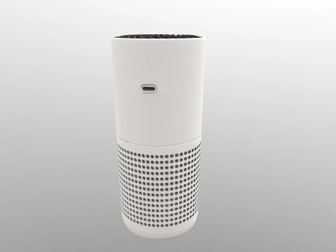Smart Speaker 3D Model