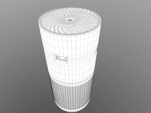 Smart Speaker 3D Model
