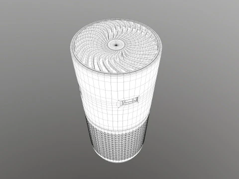 Smart Speaker 3D Model