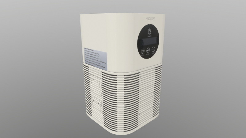 Purifier 3Dモデル .c4d .max .obj .3ds .fbx .stl .blend 