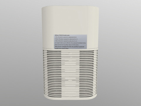 Purifier 3Dモデル